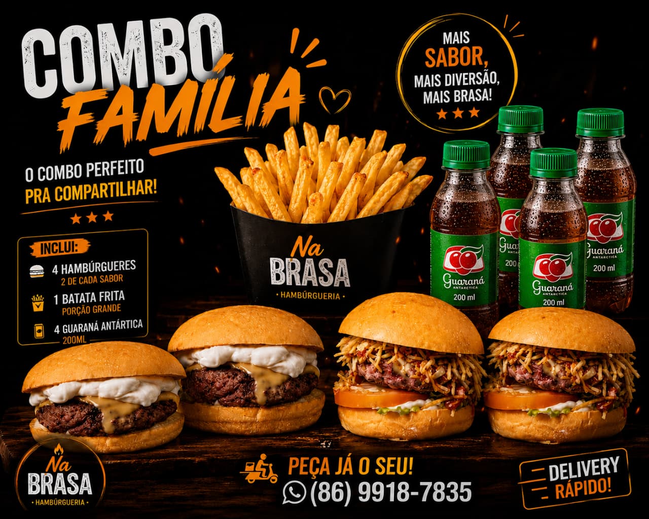 COMBO FAMÍLIA