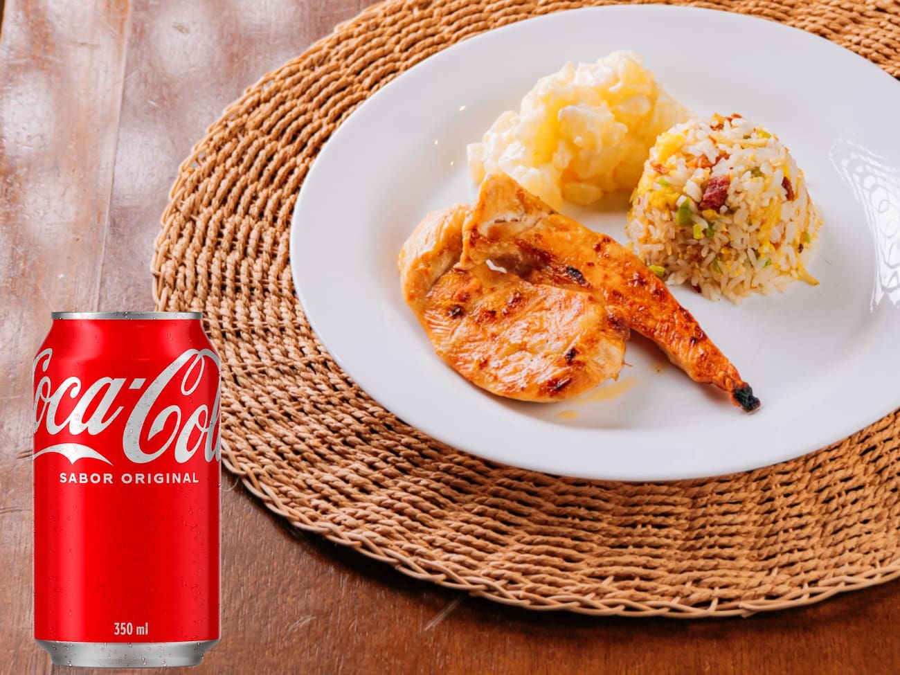 Combo: Executivo de Frango + Coca-Cola Original 350ml