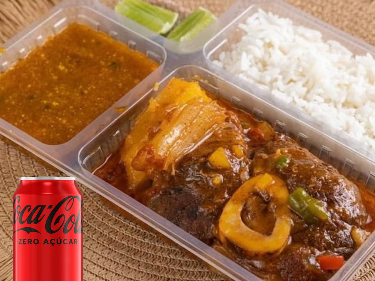 Combo: Executivo de Mão de Vaca + Coca-Cola Zero 350ml.