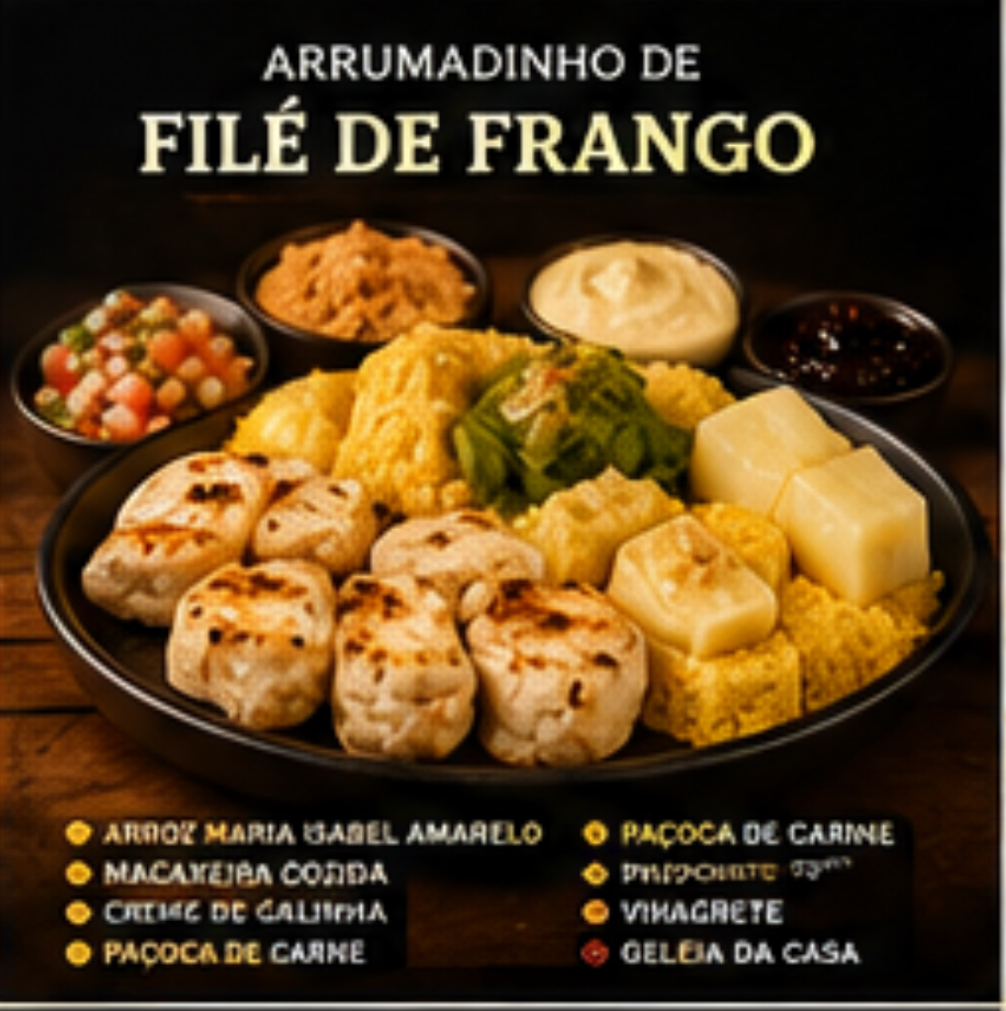 Arrumadinho Filé de Frango